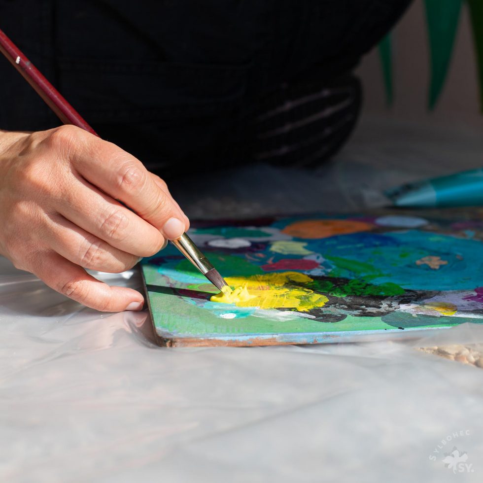 Palette de peinture de BAD