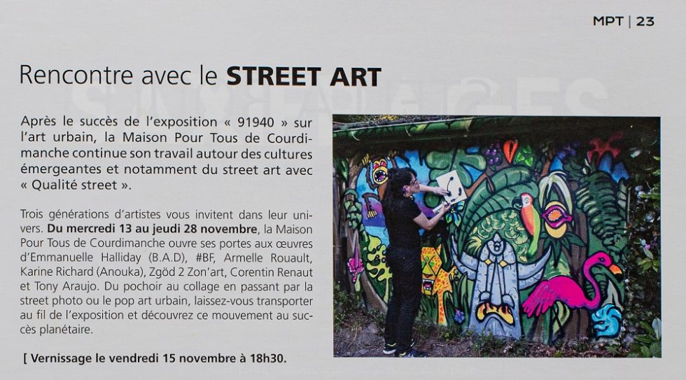 Article sur la Fresque Murale de B.A.D. and Proud