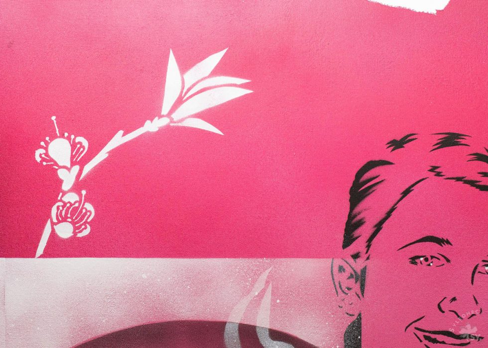 Détail Fresque Gometz-le-châtel - Illustration BAD and Proud